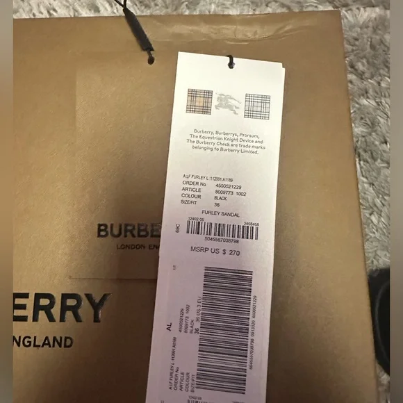 Burberry sandal - Picture 4 of 9